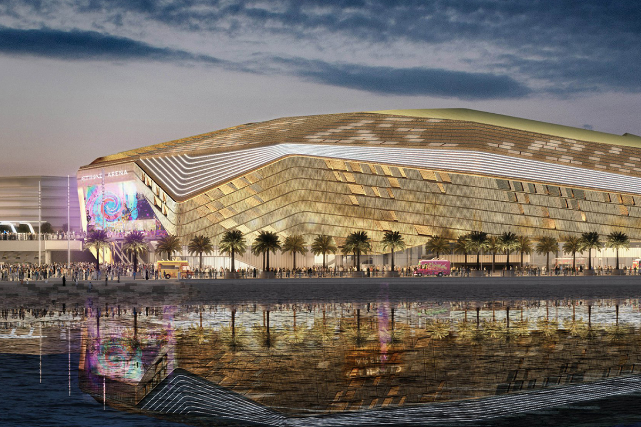 Live orchestra performing movies in concert at Etihad Arena Yas Island